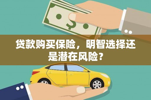 大洼贷款购买保险，明智选择还是潜在风险？