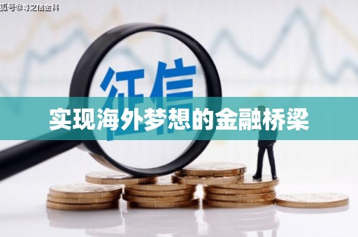 大洼实现海外梦想的金融桥梁