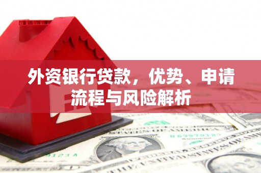 大洼外资银行贷款，优势、申请流程与风险解析