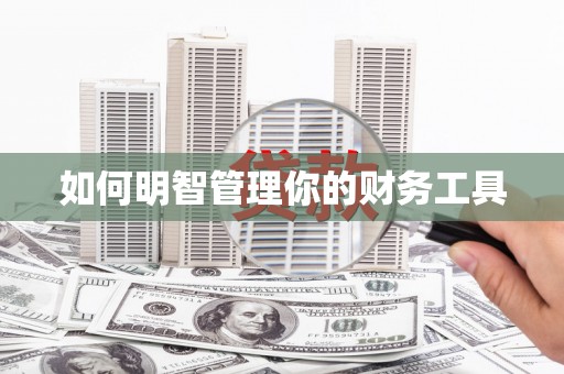 大洼如何明智管理你的财务工具