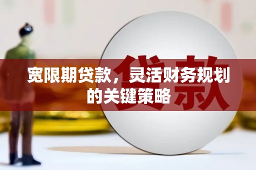 大洼宽限期贷款，灵活财务规划的关键策略