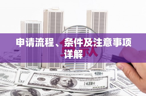 大洼申请流程、条件及注意事项详解