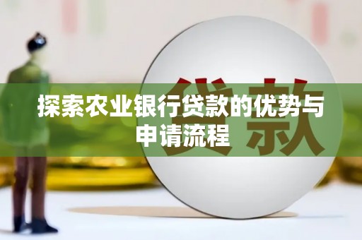 大洼探索农业银行贷款的优势与申请流程