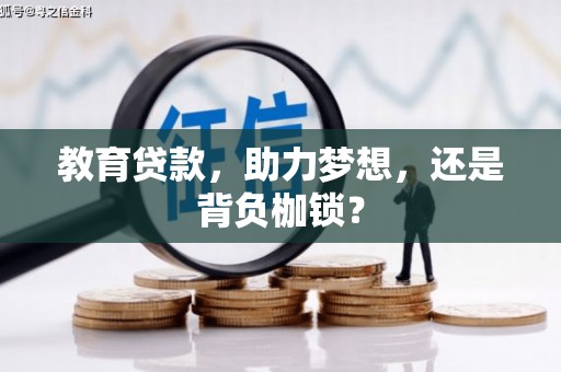 大洼教育贷款，助力梦想，还是背负枷锁？