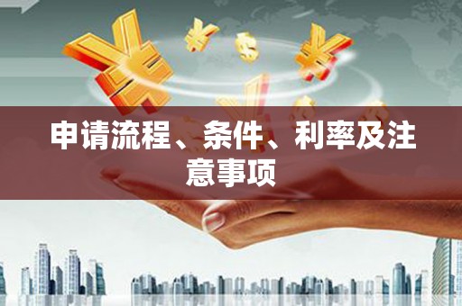 大洼申请流程、条件、利率及注意事项