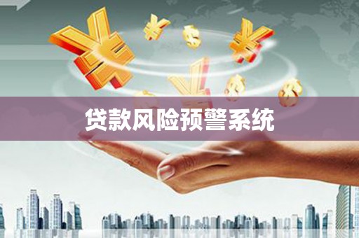 大洼贷款风险预警系统