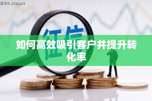 大洼如何高效吸引客户并提升转化率