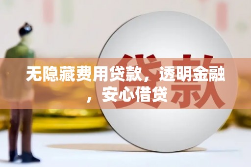 大洼无隐藏费用贷款，透明金融，安心借贷