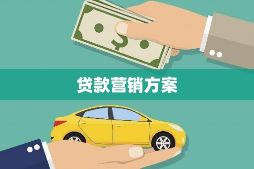 大洼贷款营销方案
