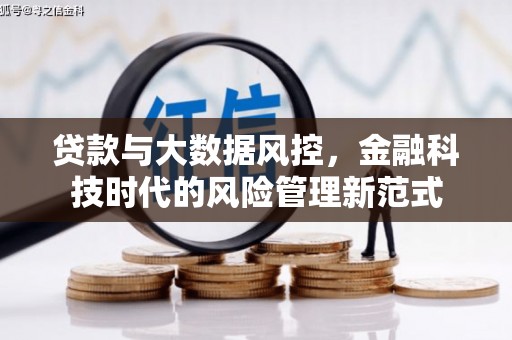 大洼贷款与大数据风控，金融科技时代的风险管理新范式