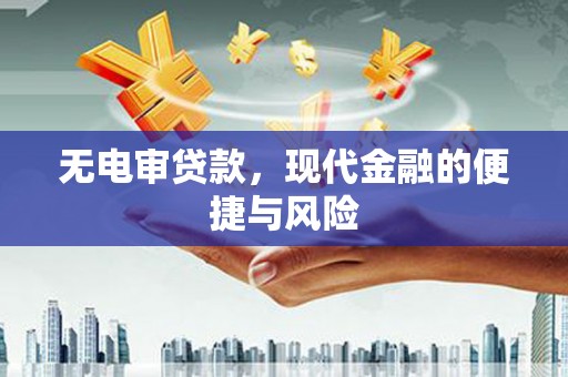 大洼无电审贷款，现代金融的便捷与风险