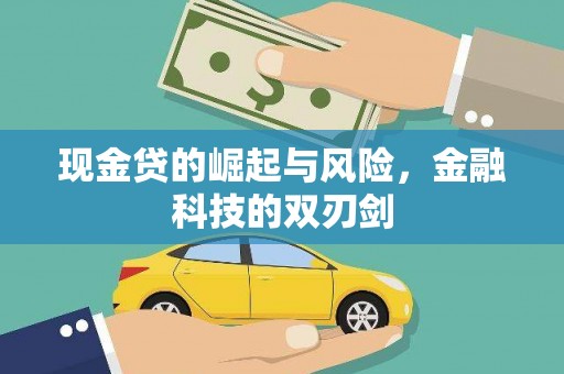 大洼现金贷的崛起与风险，金融科技的双刃剑