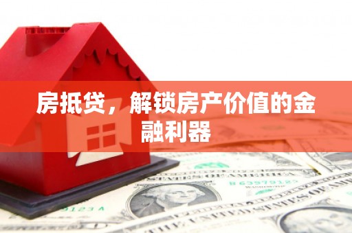 大洼房抵贷，解锁房产价值的金融利器