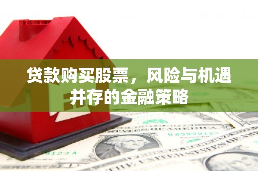 大洼贷款购买股票，风险与机遇并存的金融策略
